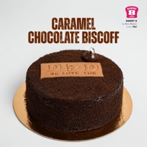 Caramel Chocolate Biscoff Cake - 500g