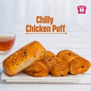 Chilly Chicken Puff