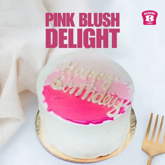 Pink Blush Delight | Bento Cake - Bakery B By Best Bakers Pink Blush Delight | Bento Cake
