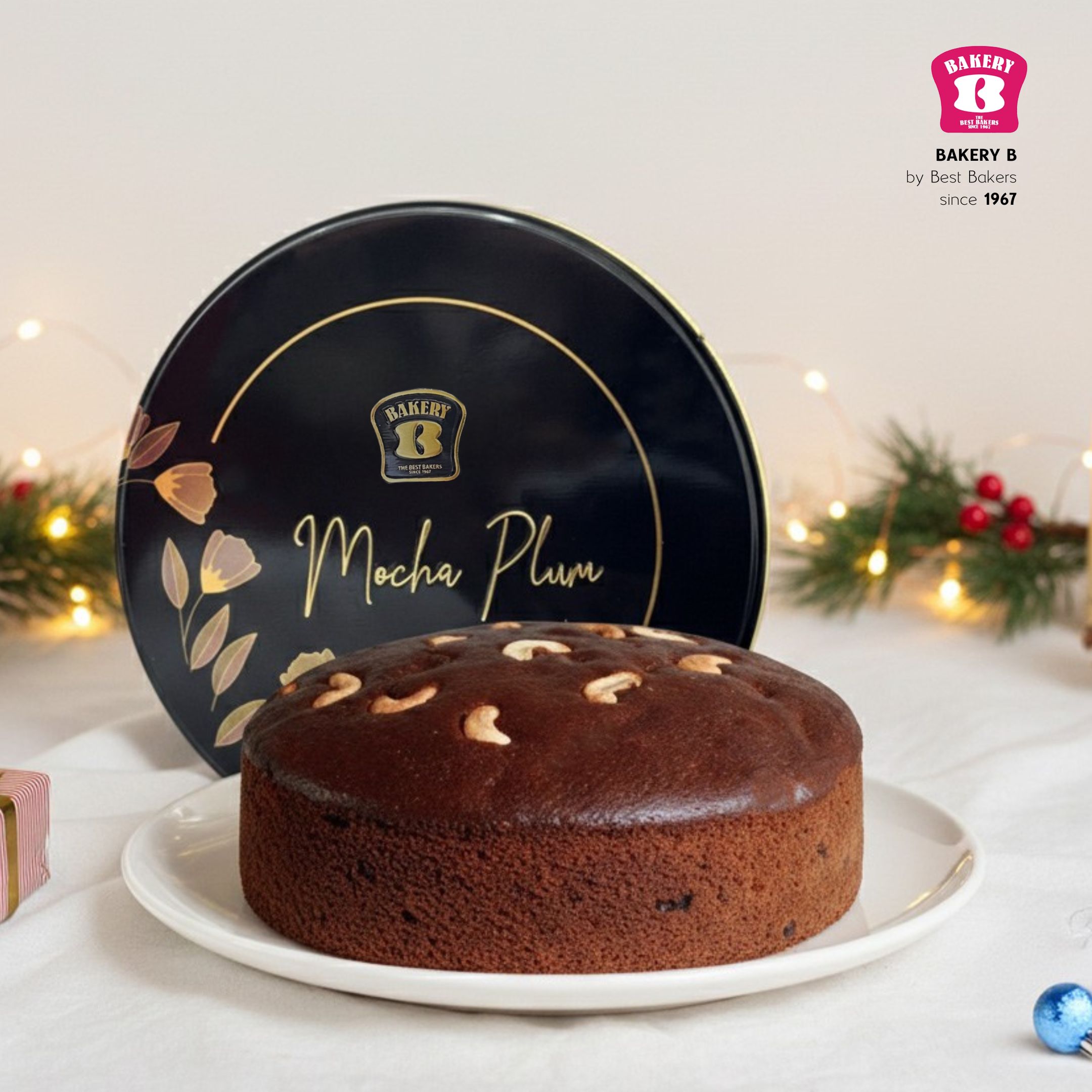 Mocha Plum Cake (800g)